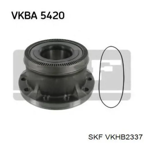 VKHB2337 SKF подшипник ступицы передней/задней наружный