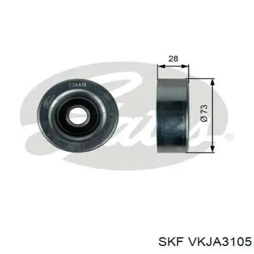 Граната колесная SKF VKJA3105 цена, от 29.14 USD