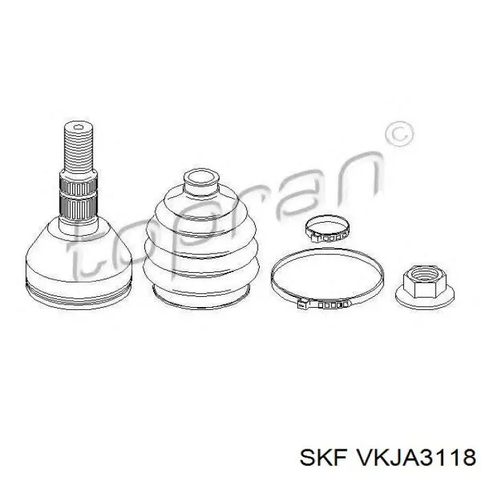 VKJA3118 SKF Наружная граната