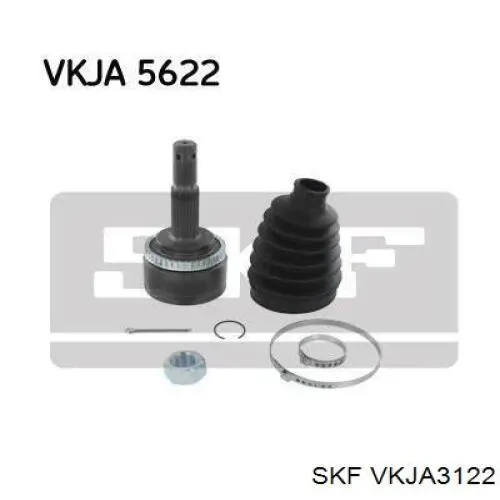Граната колесная SKF VKJA3122 цена, от 53.04 USD