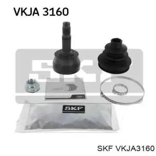 VKJA3160 SKF шрус наружный передний