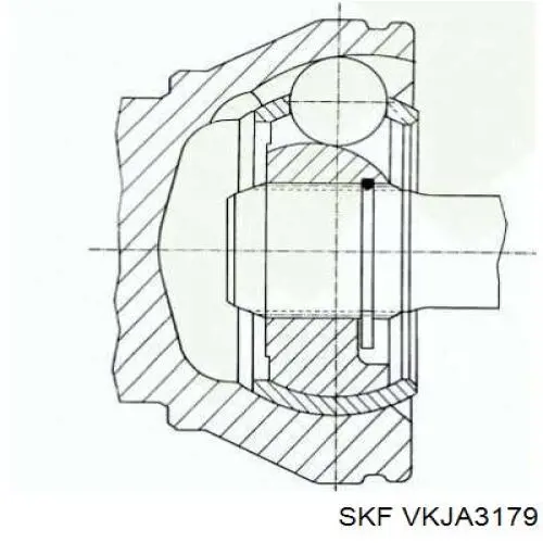 ШРУС наружный передний VKJA3179 SKF