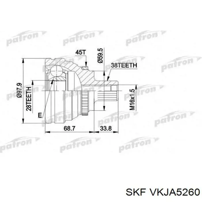 Купить 607277 Cifam Внешняя граната