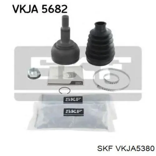 VKJA5380 SKF полуось (привод передняя левая)