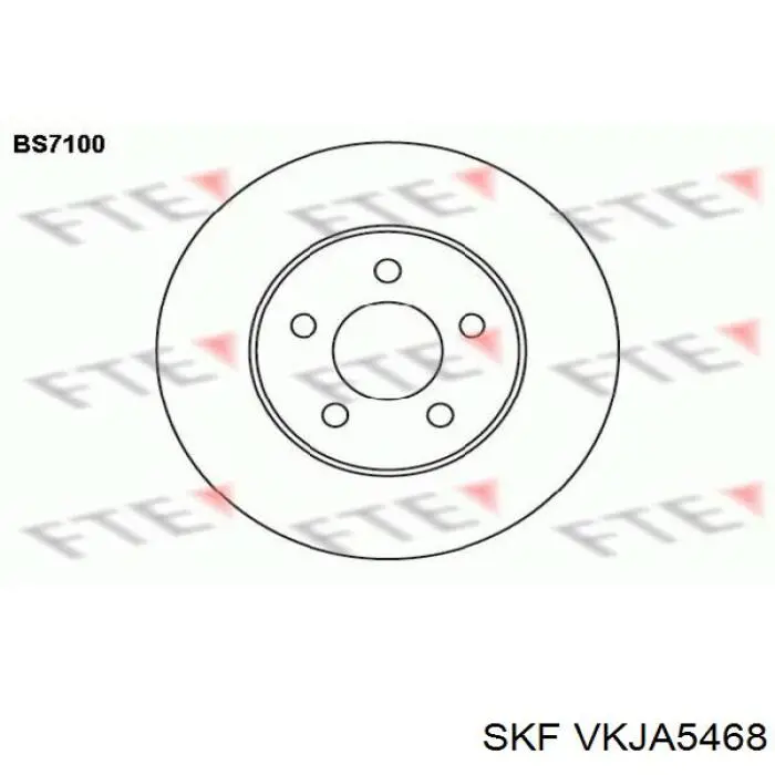 Купить VKJA5468 SKF Внешняя граната