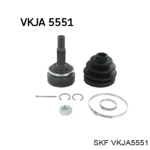 ШРУС наружный передний VKJA5551 SKF