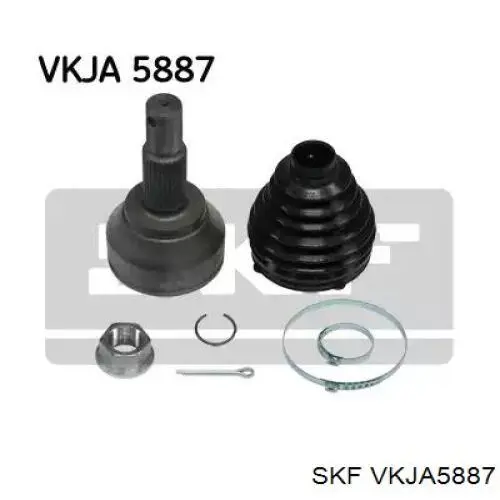 VKJA5887 SKF junta homocinética externa dianteira