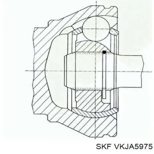 ШРУС наружный передний VKJA5975 SKF