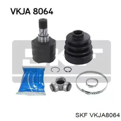 VKJA8064 SKF шрус внутренний передний левый