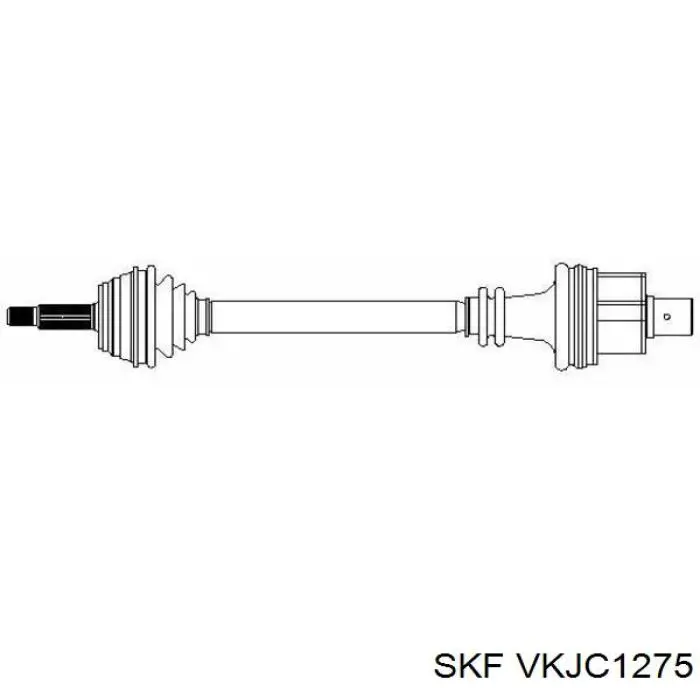 Полуось (привод) передняя правая VKJC1275 SKF