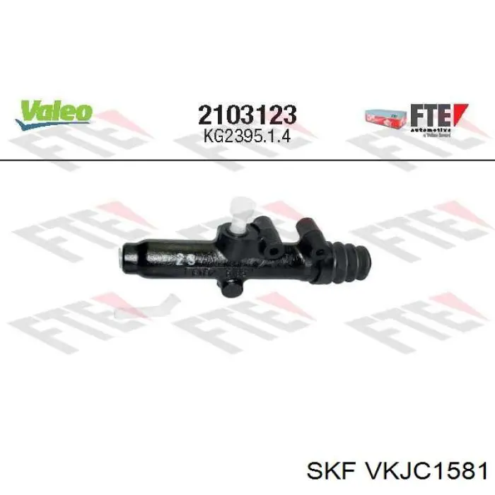 VKJC1581 SKF полуось (привод передняя левая)