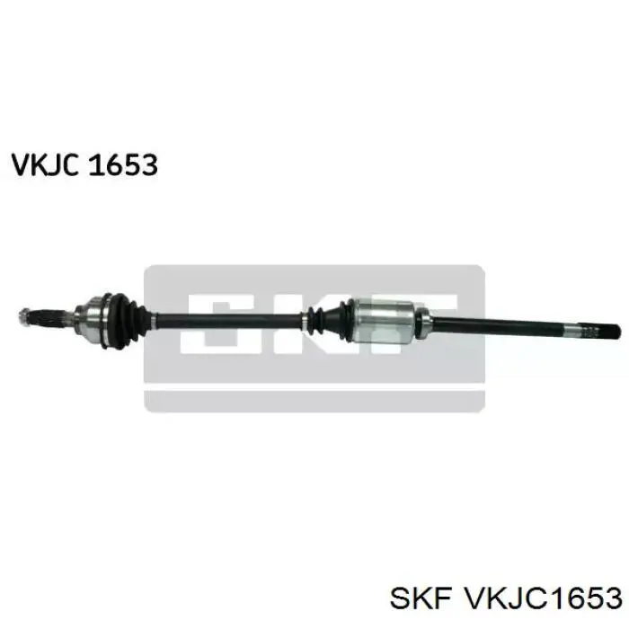 Полуось (привод) передняя правая VKJC1653 SKF