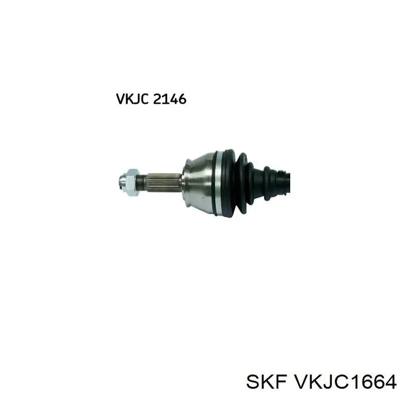 VKJC 1664 SKF semieixo (acionador dianteiro esquerdo)