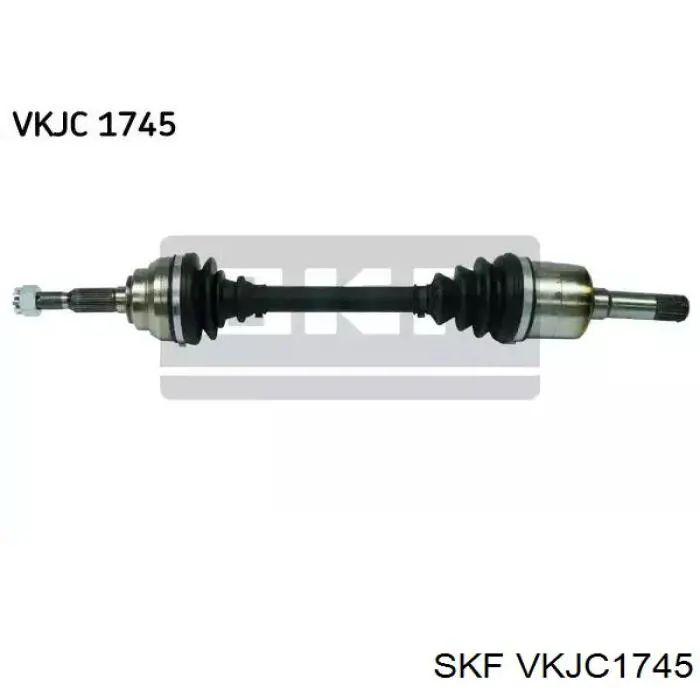 VKJC 1745 SKF semieixo (acionador dianteiro direito)