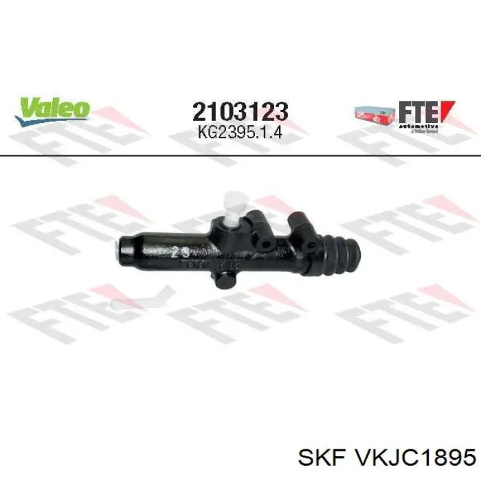 AV613B437CB Ford Полуось передняя левая