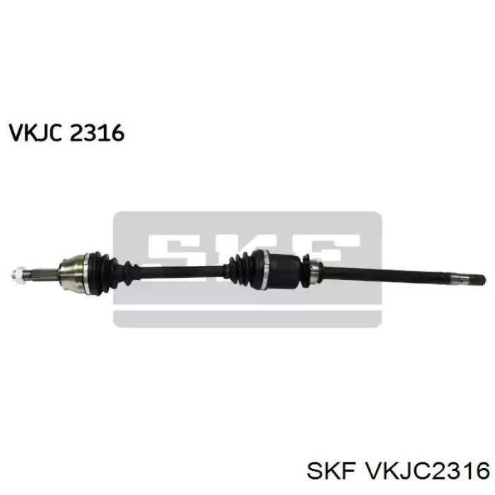 VKJC2316 SKF semieixo (acionador dianteiro direito)