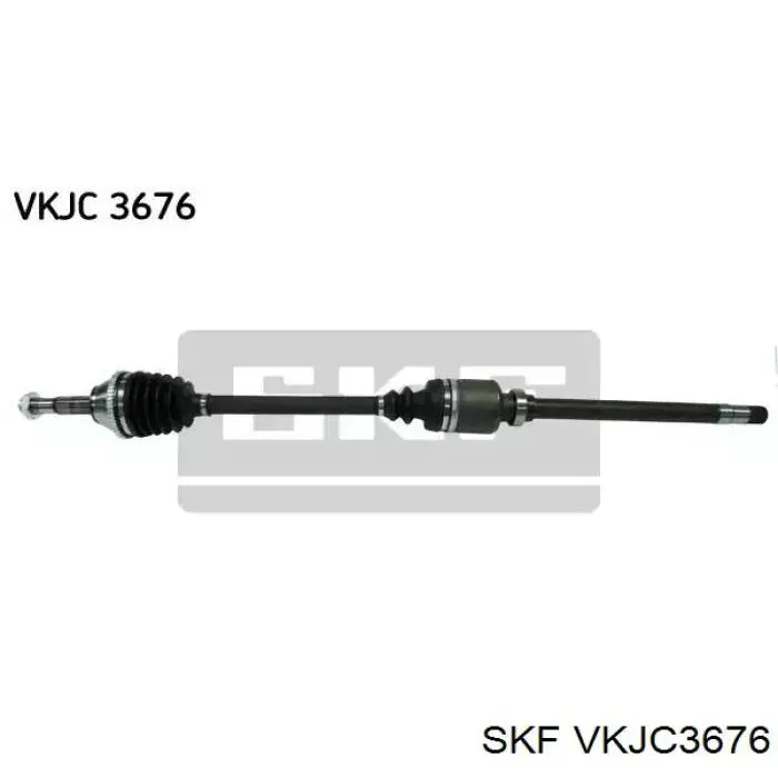 VKJC3676 SKF semieixo (acionador dianteiro direito)