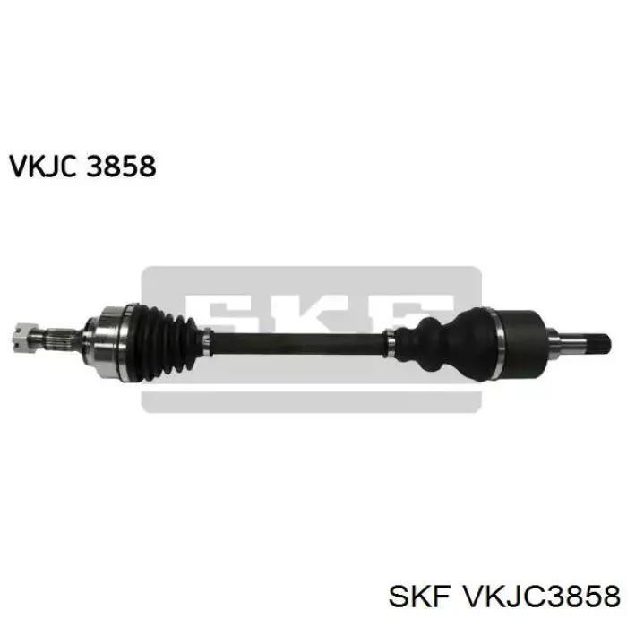VKJC 3858 SKF semieixo (acionador dianteiro esquerdo)