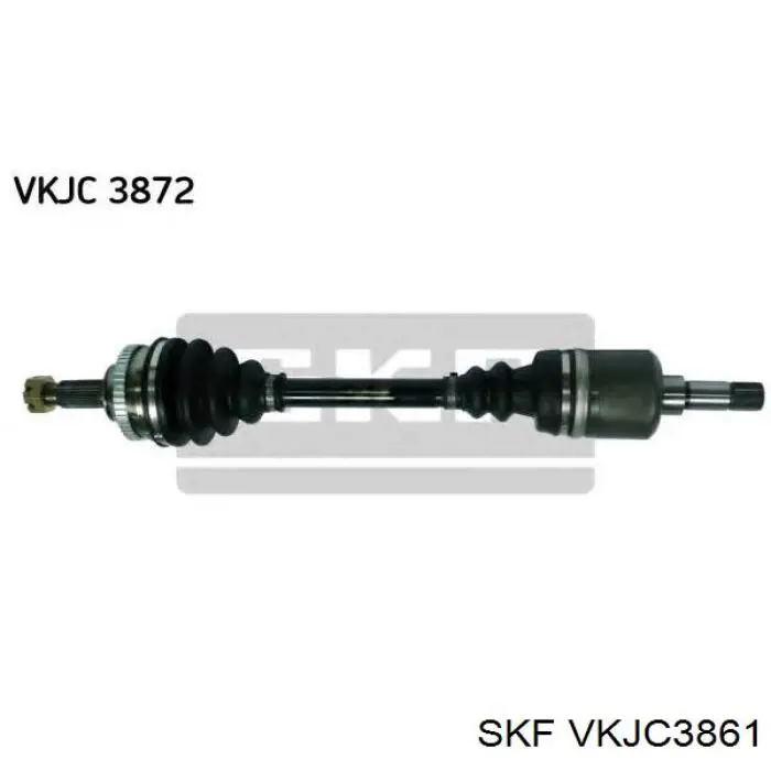 VKJC 3861 SKF полуось (привод передняя левая)