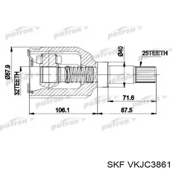 Купить 301456 Trakmotive/Surtrack Привод в сборе левый