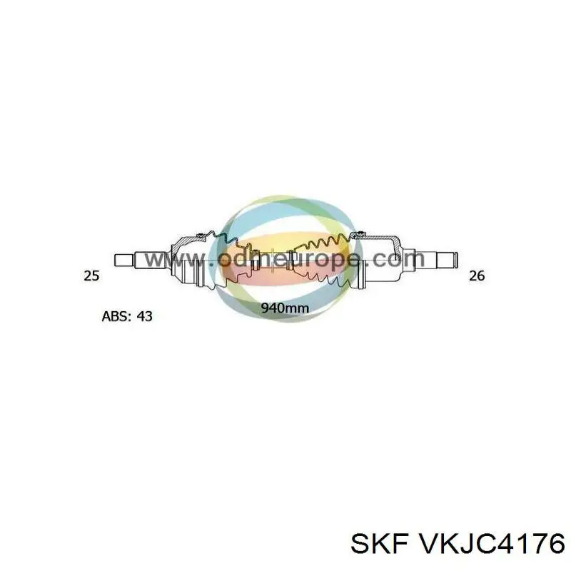 Привод передний правый Volvo 31367199 цена, от 136.32 USD