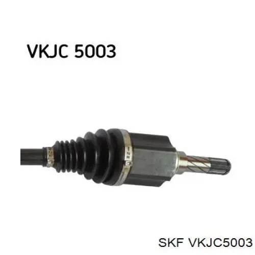 Левая полуось 8201505590 Renault (RVI)