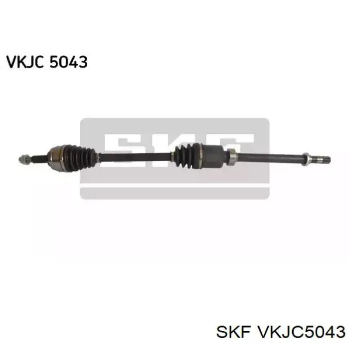 VKJC 5043 SKF полуось (привод передняя правая)