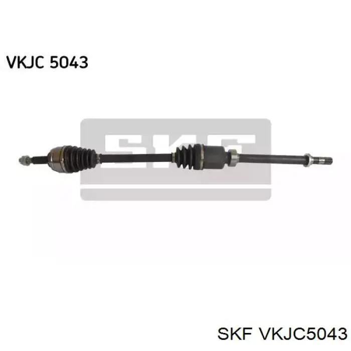 VKJC 5043 SKF semieixo (acionador dianteiro direito)