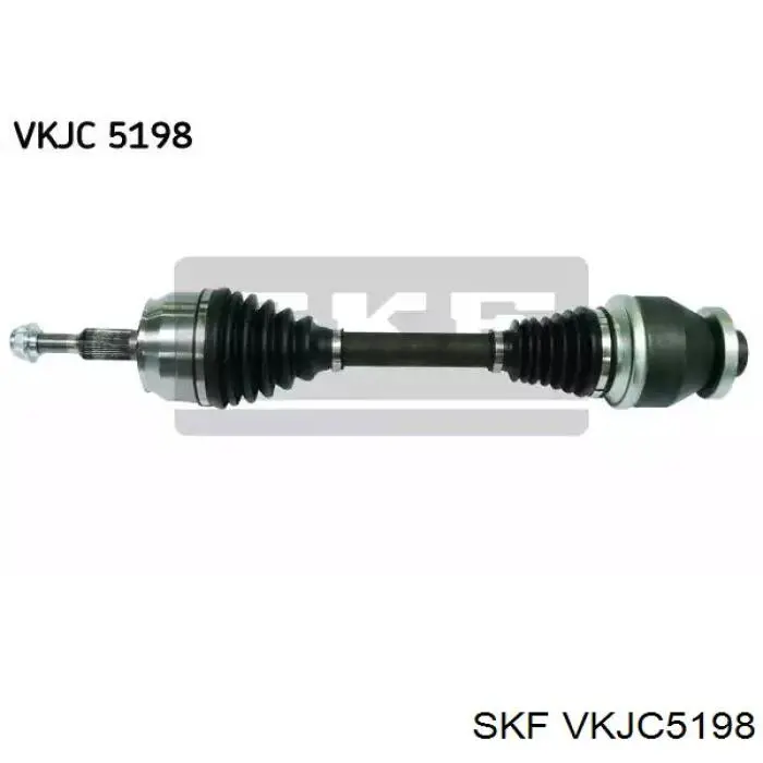 VKJC 5198 SKF полуось (привод передняя левая)