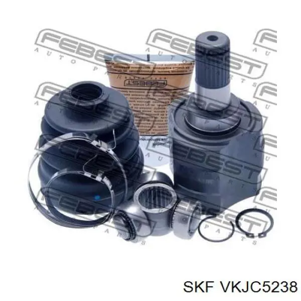 Левая полуось VKJC5238 SKF