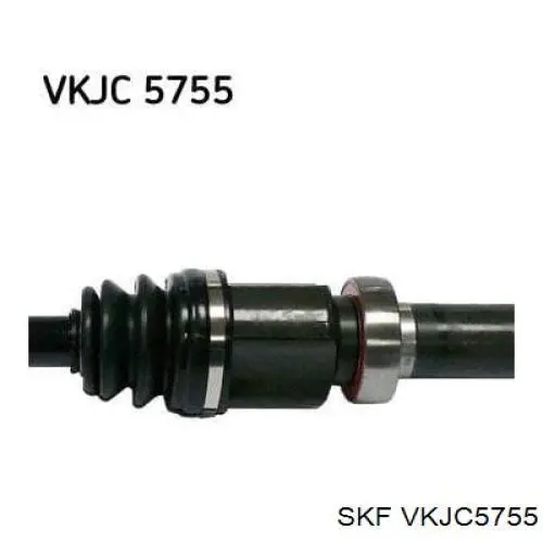 Піввісь (привід) передня, права VKJC5755 SKF