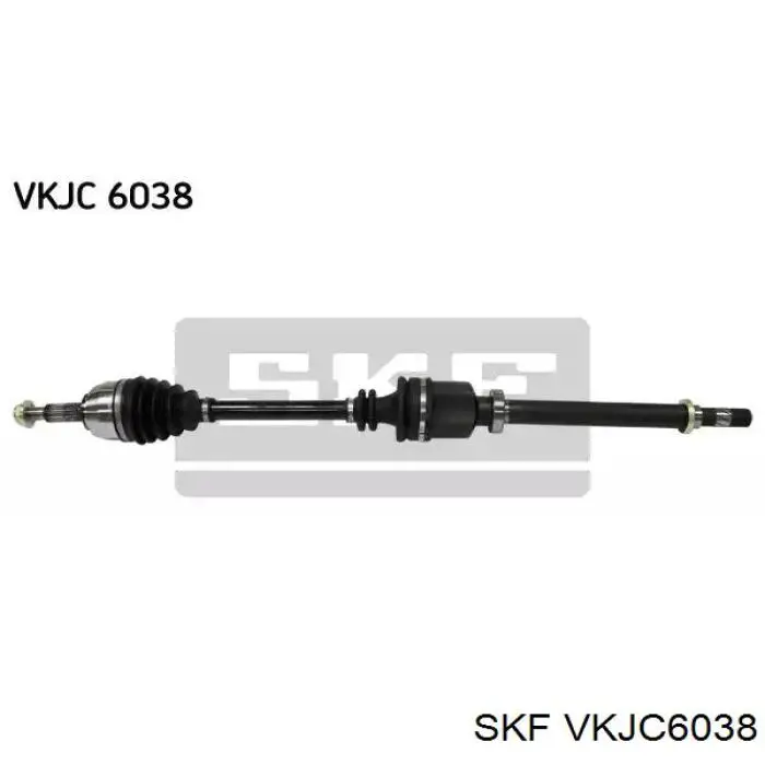 Полуось (привод) передняя правая VKJC6038 SKF