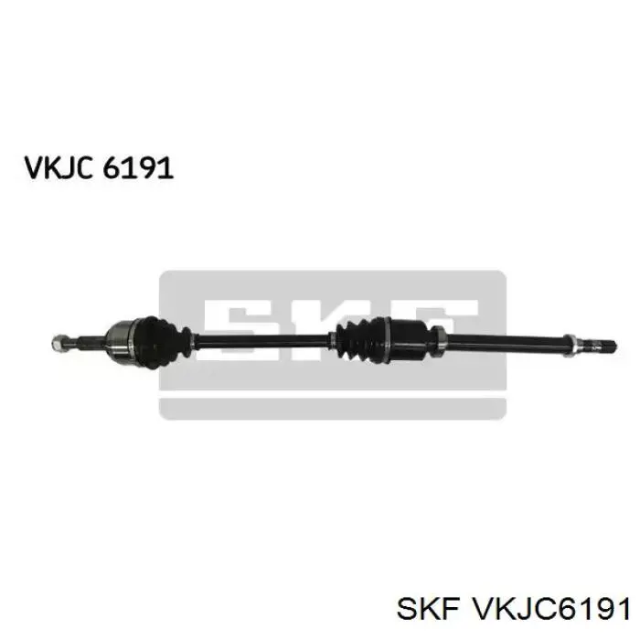 VKJC6191 SKF полуось (привод передняя правая)