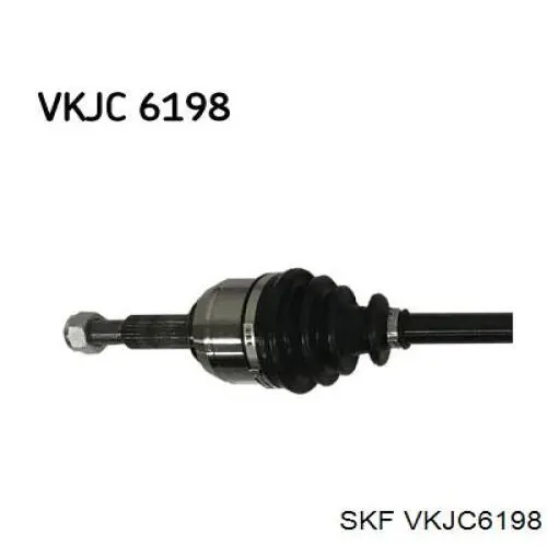 VKJC6198 SKF полуось (привод передняя правая)