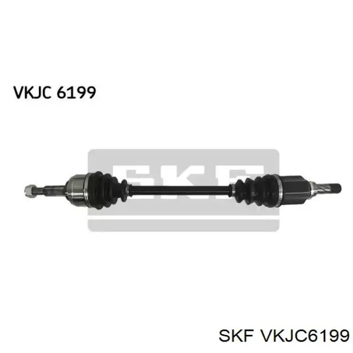 VKJC 6199 SKF полуось (привод передняя левая)