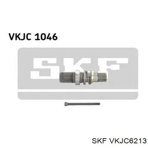 Árbol de transmisión delantero izquierdo VKJC6213 SKF