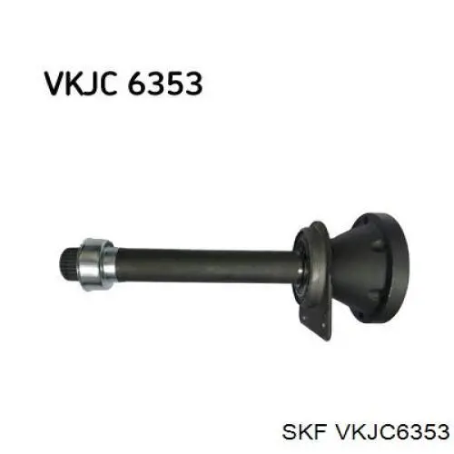 VKJC 6353 SKF вал привода полуоси промежуточный
