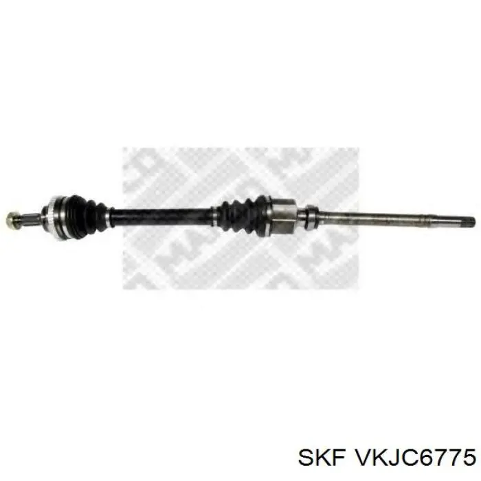 Привод передний правый SKF VKJC6775 цена, от 193.54 USD