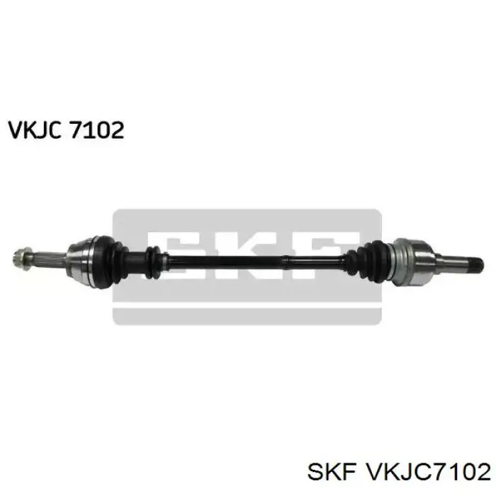 VKJC7102 SKF полуось задняя