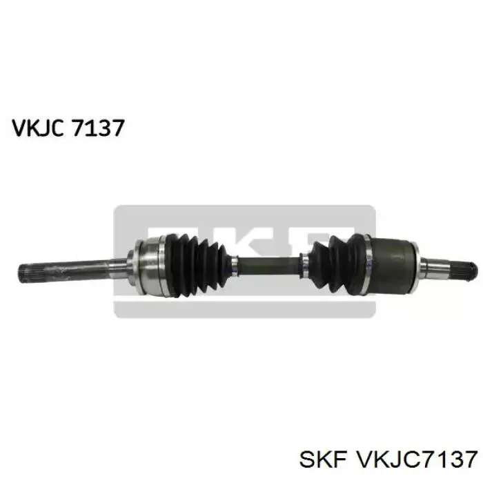 Полуось (привод) передняя левая VKJC7137 SKF