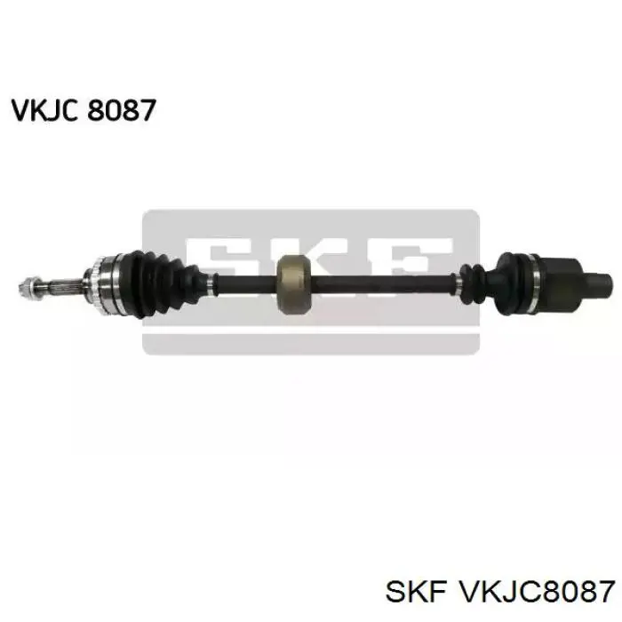 VKJC8087 SKF semieixo (acionador dianteiro direito)