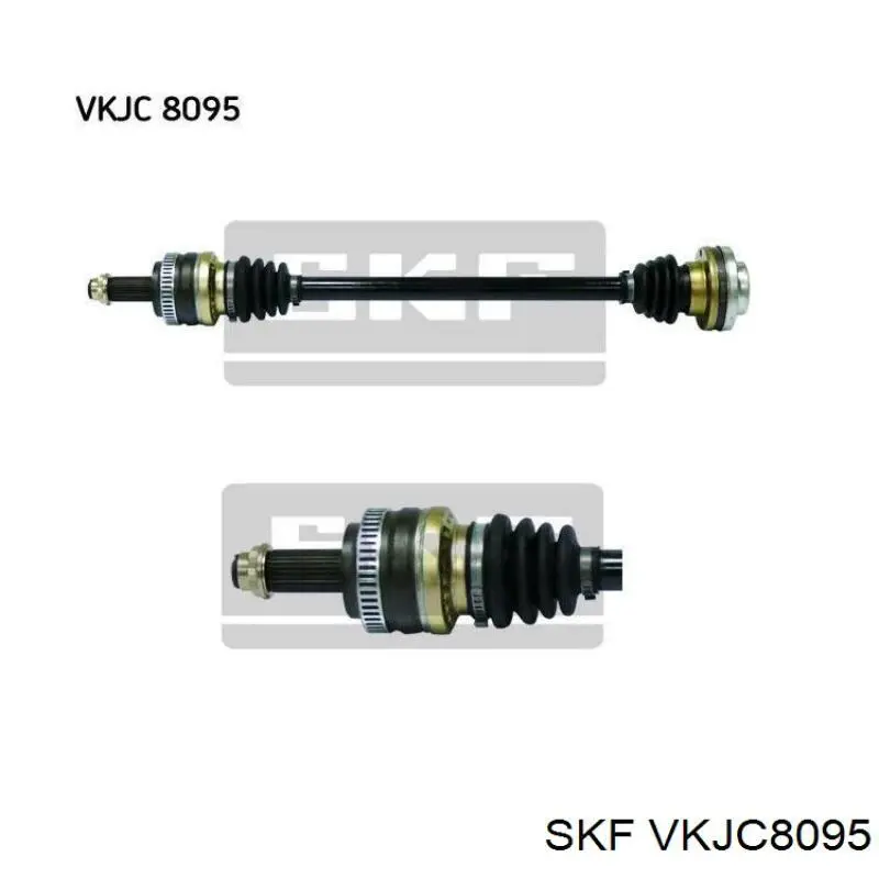 VKJC 8095 SKF полуось задняя правая
