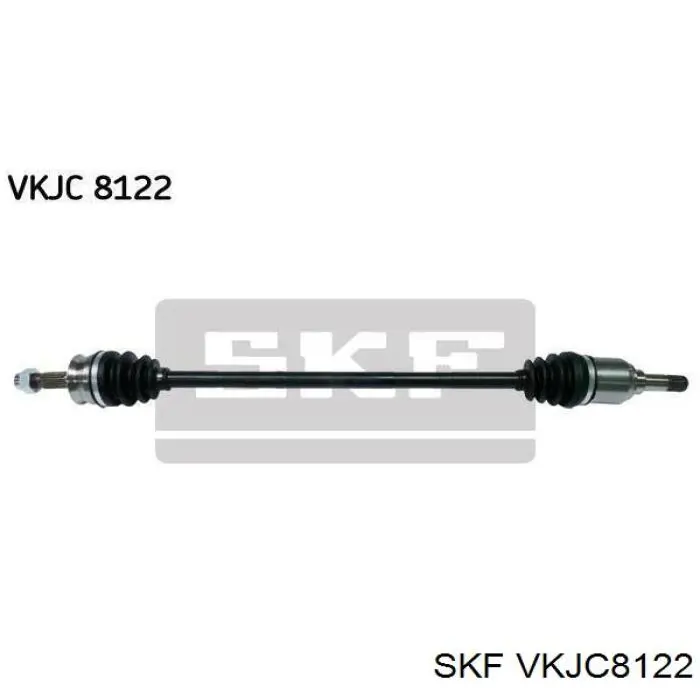 VKJC 8122 SKF semieixo (acionador dianteiro direito)