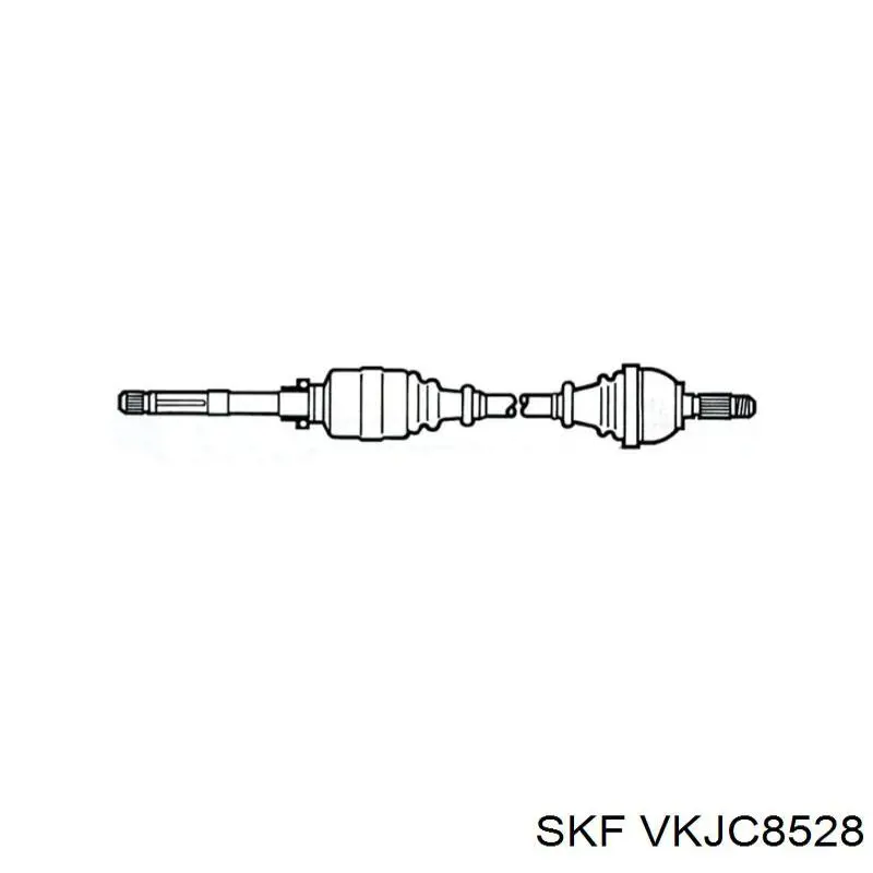 Полуось (привод) передняя левая PNG72186 A.m. Gears