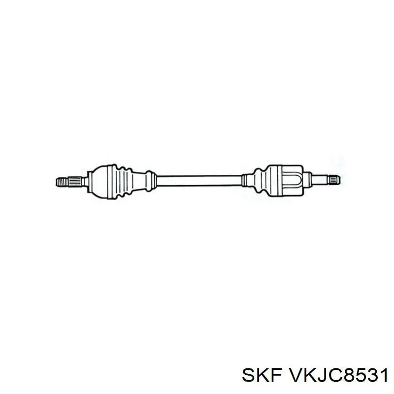 Правая полуось VKJC8531 SKF