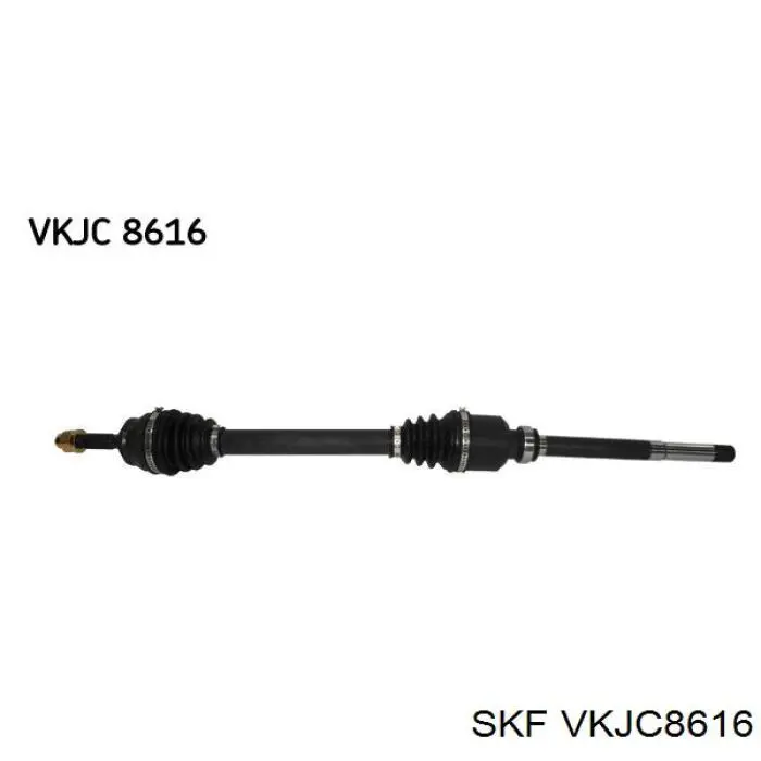 VKJC 8616 SKF semieixo (acionador dianteiro direito)