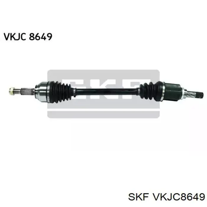 Полуось (привод) передняя левая SKF VKJC8649