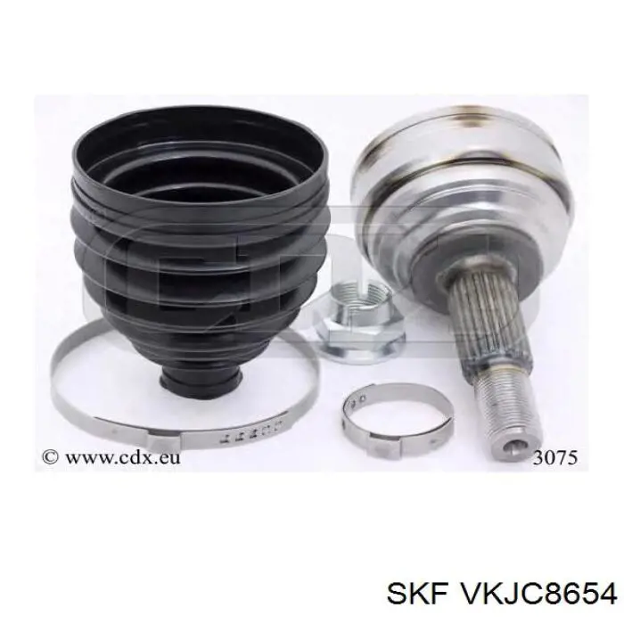 Левая полуось VKJC8654 SKF