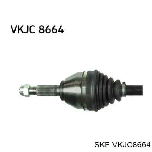 VKJC 8664 SKF полуось (привод передняя левая)