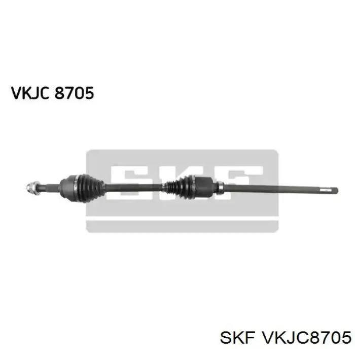 VKJC8705 SKF semieixo (acionador dianteiro direito)